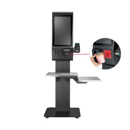 Large QR Code Scanner and Optional Multiple Holder for better checkout experience